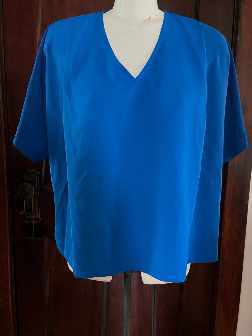 Armani Exchange  V-Neck Batwing Women's Top - Size Medium
